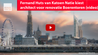 Fernand Huts van Katoen Natie kiest architect Daniel Libeskind voor renovatie Boerentoren Borgerhout TV 