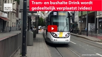 Tram- en bushalte Drink wordt gedeeltelijk verplaatst schepen Koen Kennis Turnhoutsebaan Drink Eliaertsstraat De Lijn 