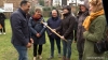 Schepen Karim Bachar opent buurtcompostplek in Borgerhout Werkhuys in de Zegelstraat  in samentuin Werktuyn
