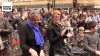 Belgerinkel en applaus tijdens actie op Turnhoutsebaan